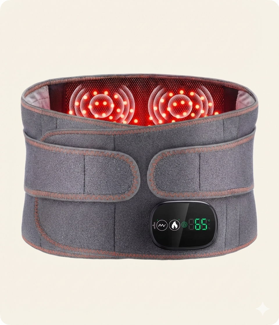 Electric Heating Waist Support Massager Belt