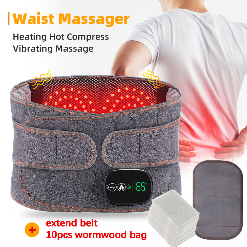 Electric Heating Waist Support Massager Belt