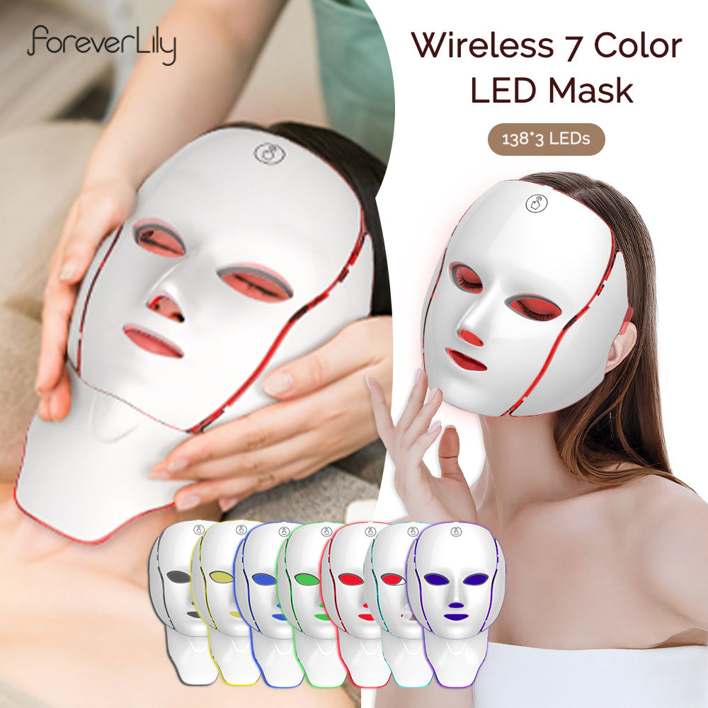 LED Face & Neck Mask – Skin Tightening & Repair