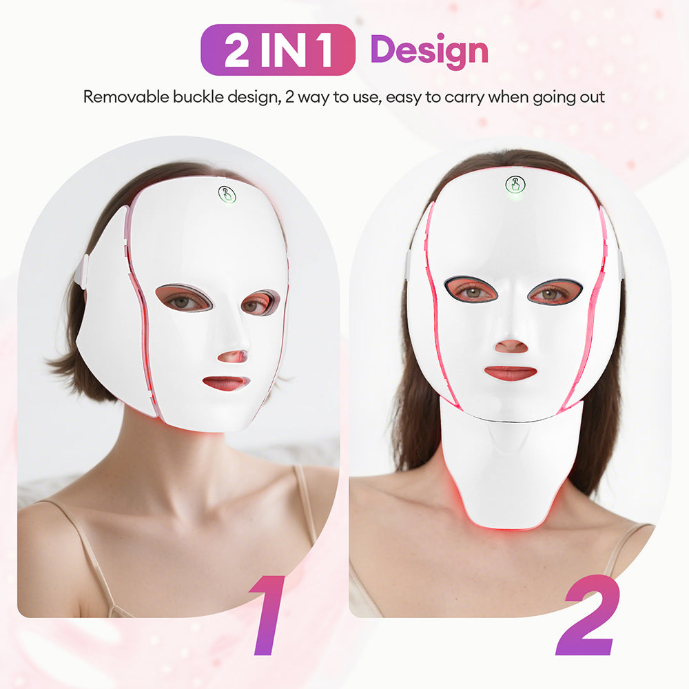 LED Face & Neck Mask – Skin Tightening & Repair