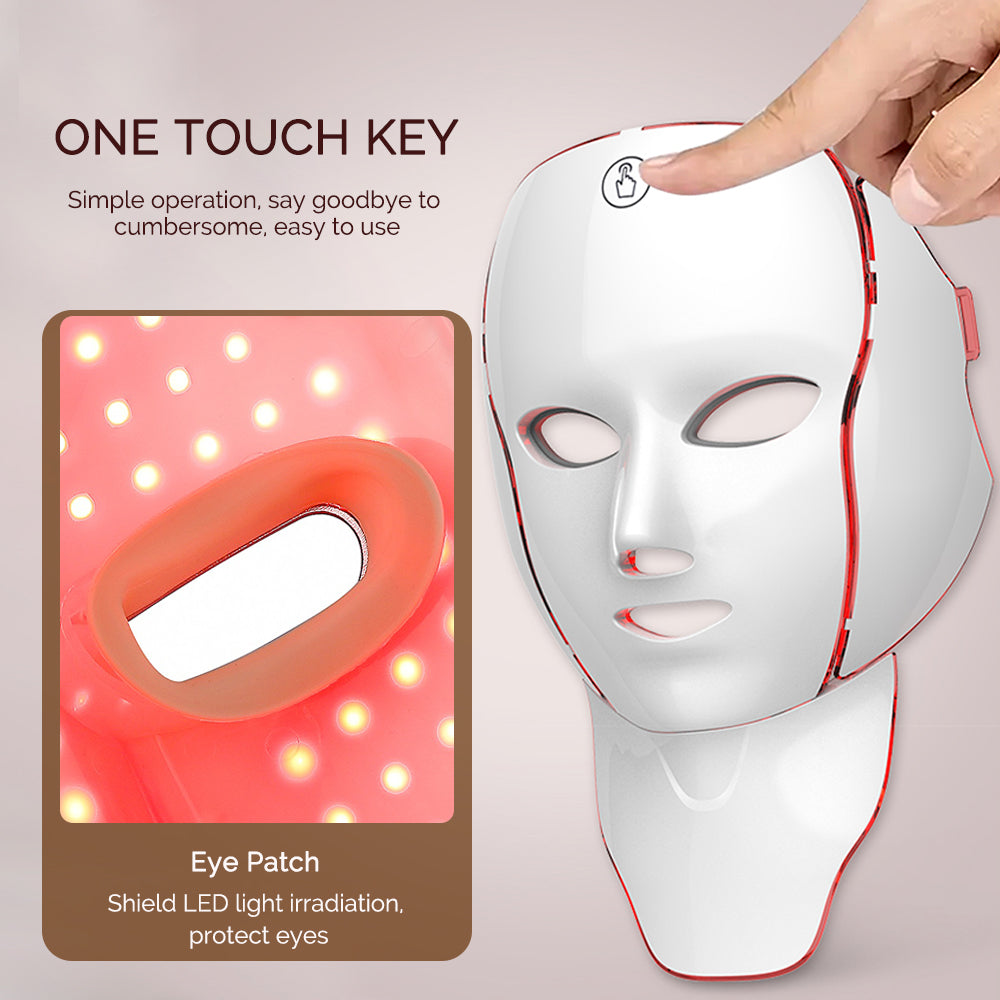 LED Face & Neck Mask – Skin Tightening & Repair